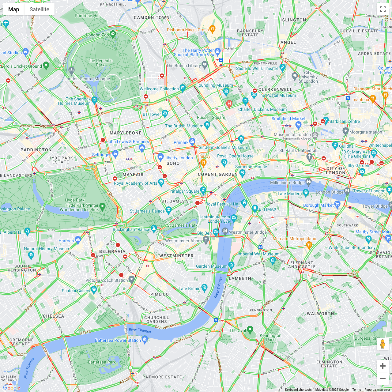 London Traffic Congestion