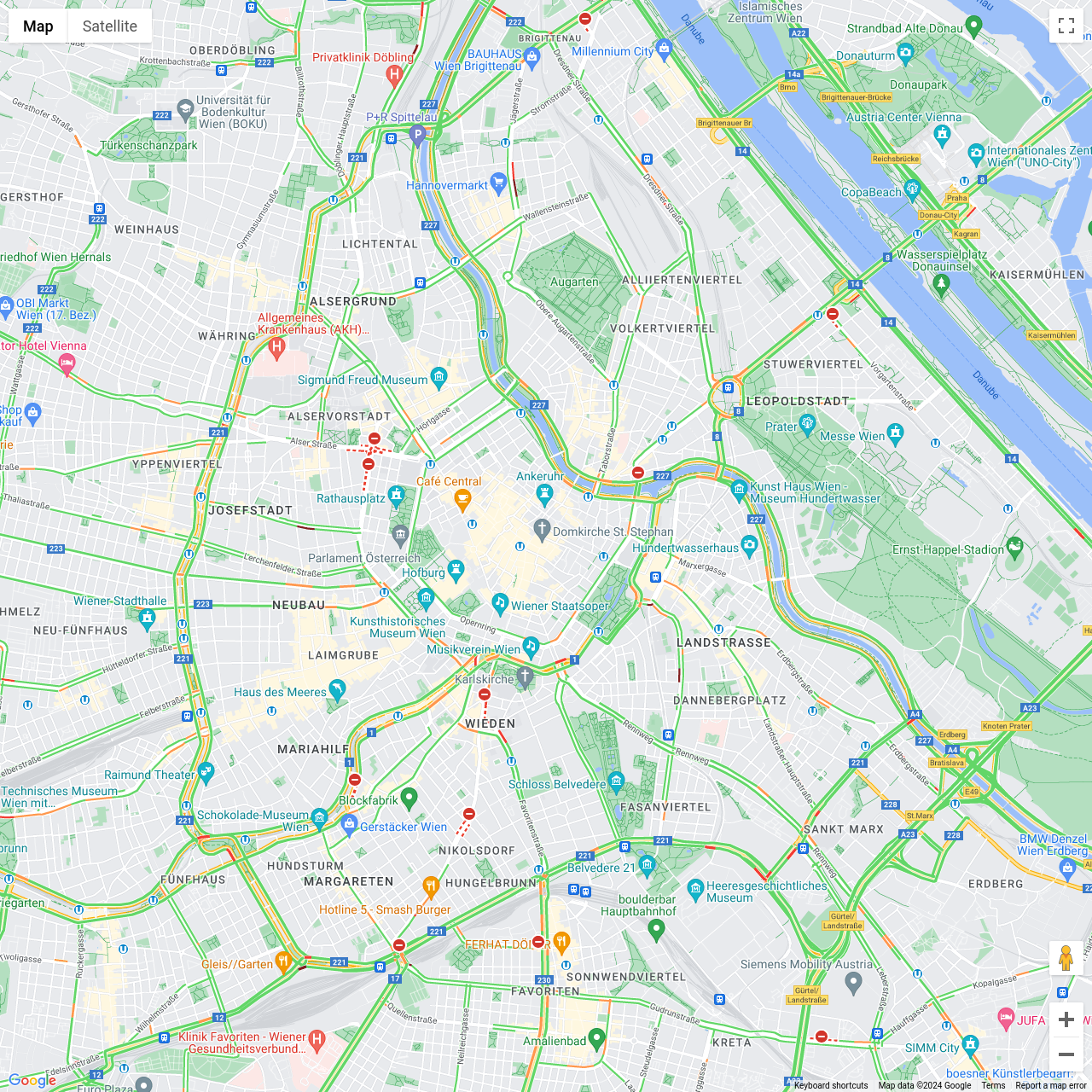 Vienna Traffic Congestion