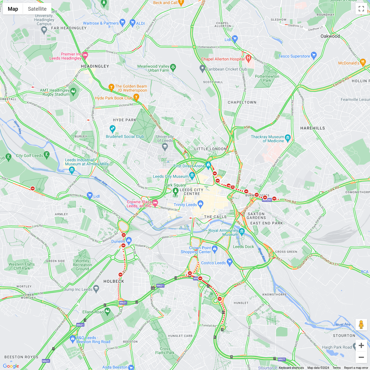 Leeds Traffic Congestion